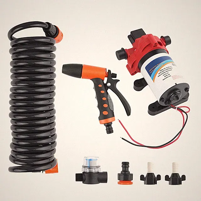 12V DC Washdown Pump Kit for Marine Yacht RV 3GPM 70PSI Boat Water Pump