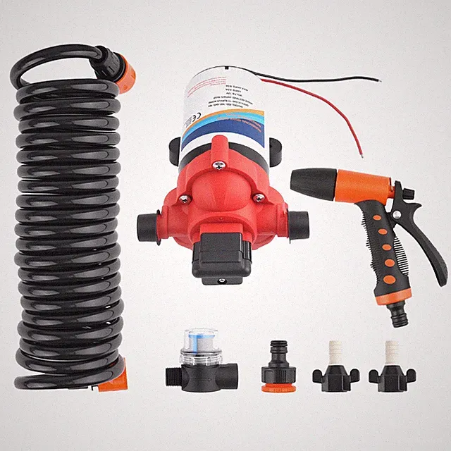 12V Fresh Water Assembly for Marine Boat RV 3GPM 70PSI Washdown Pump Kit