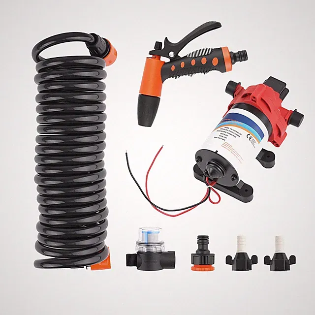 12V Fresh Water System for Marine Boat RV 3GPM 70PSI Washdown Pump Kit