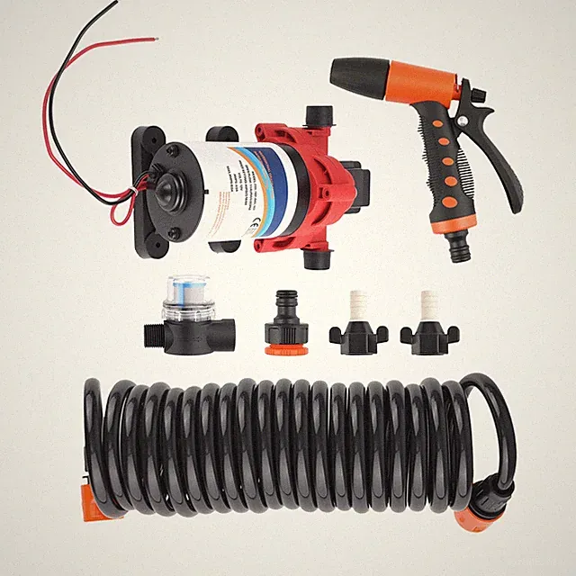 12V Marine Pump System for Boat Yacht RV 3GPM 70PSI Fresh Water Washdown Kit