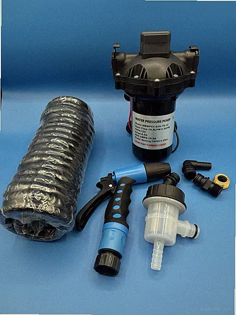 12V Washdown Pump Kit for Boat RV Marine Use Fresh and Salt Water System