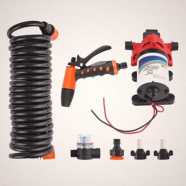12V Water Kit System for Marine Boat RV 3GPM 70PSI Complete Washdown Pump
