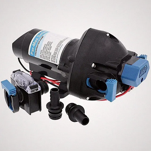 12V Water Pressure Pump 2 GPM, 35 PSI for Boats, RVs, and More