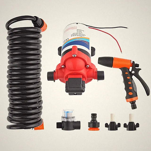 12V Water Pump Kit for Marine Boat Yacht 3GPM 70PSI Complete Washdown System