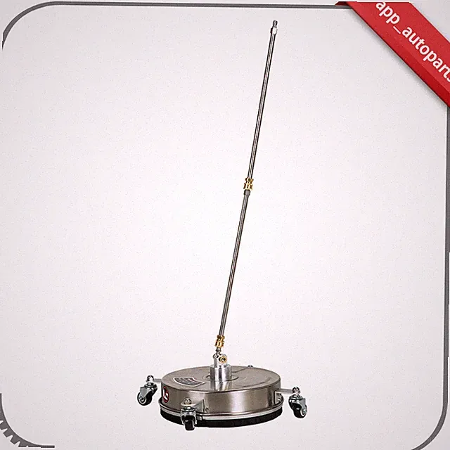 13" 4000 PSI Pressure Washer Surface Cleaner with 4 Wheels W/ 2 Extension Wands