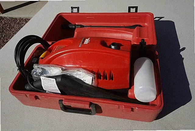 1300 PSI 1.5GPM Electric Pressure Washer Sprayer Cleaner Machine NEW with CASE
