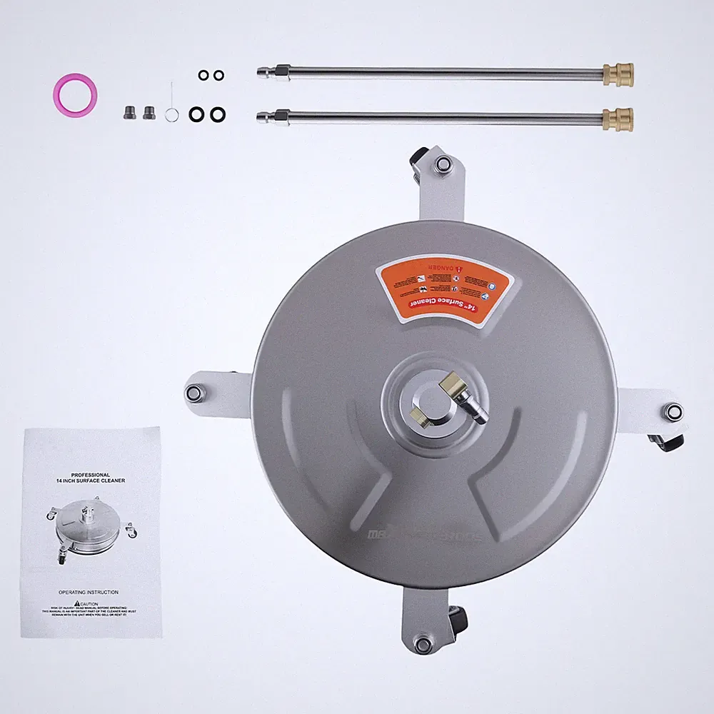 14 Inch Power Washer Surface Cleaner 3200-4200PSI 1/4" Quick Connect Plug