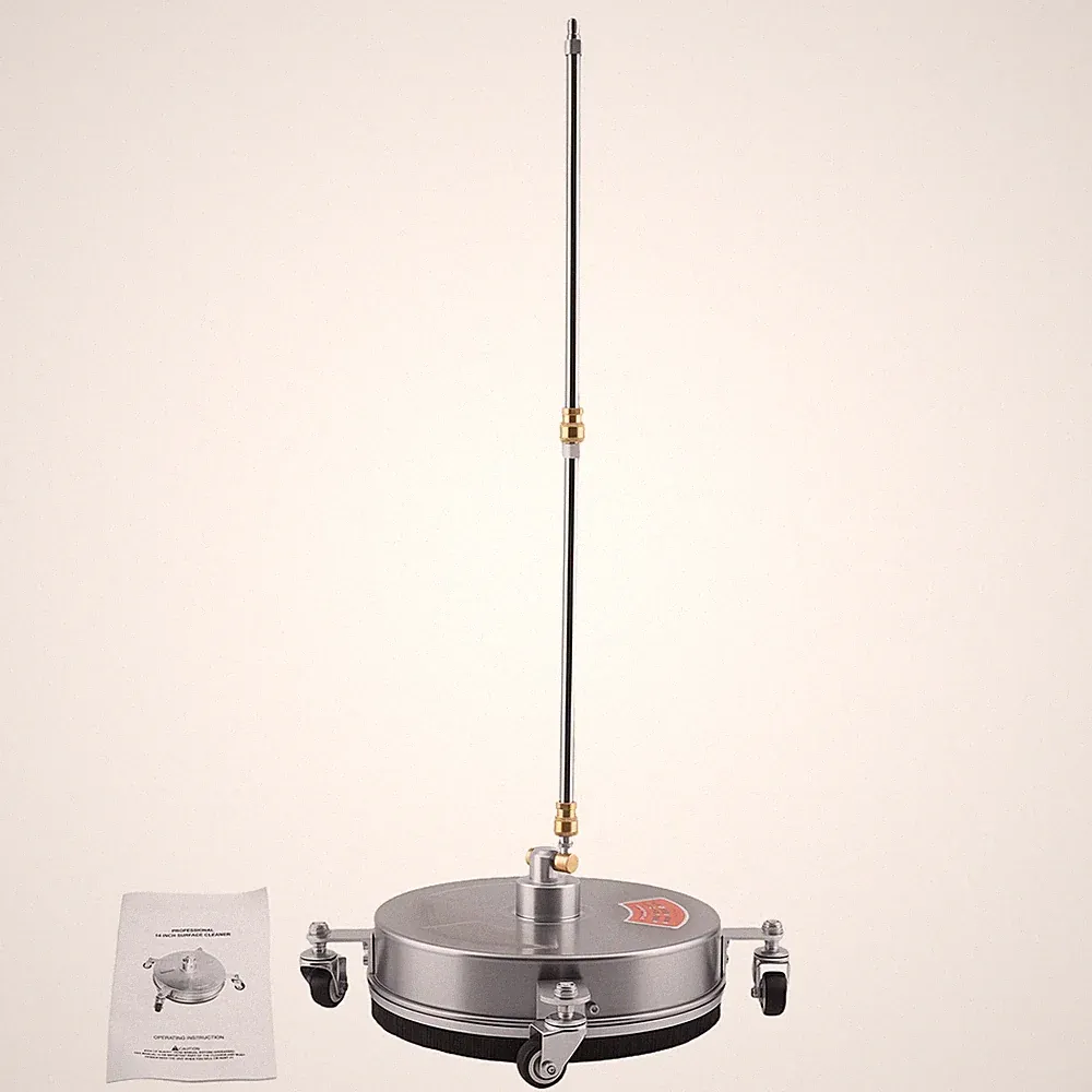 14 Inch Pressure Washer Surface Cleaner 4200PSI Quick Connect Attachment