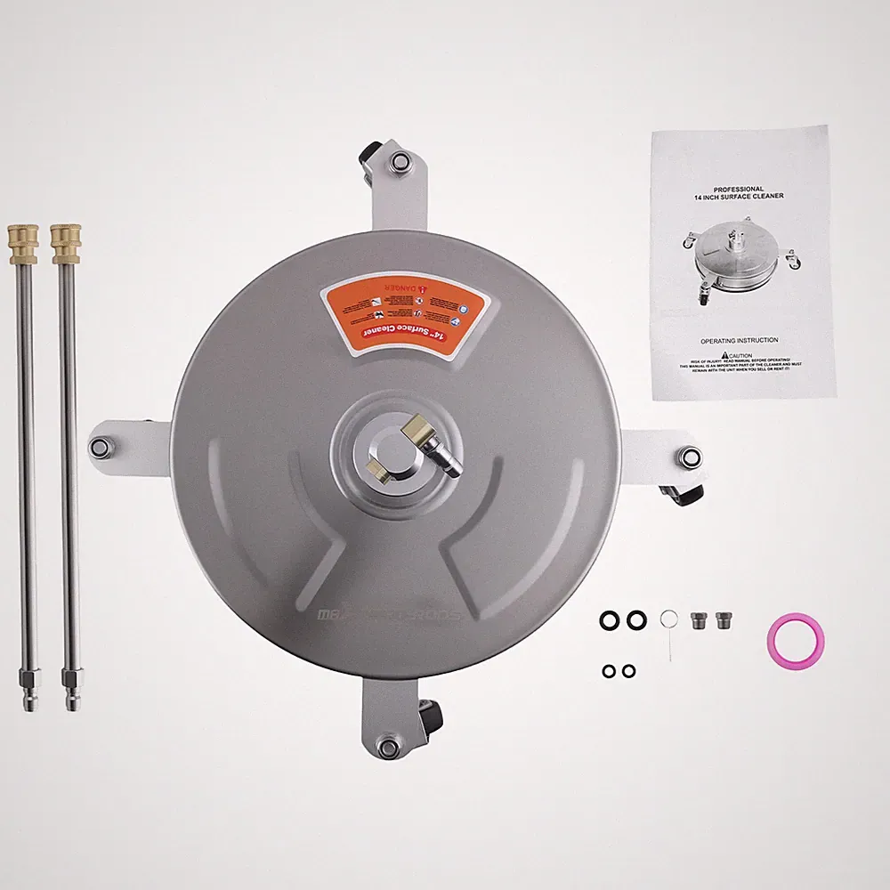 14 Inch Surface Cleaner Attachment 4200PSI for Pressure Washer Stainless New
