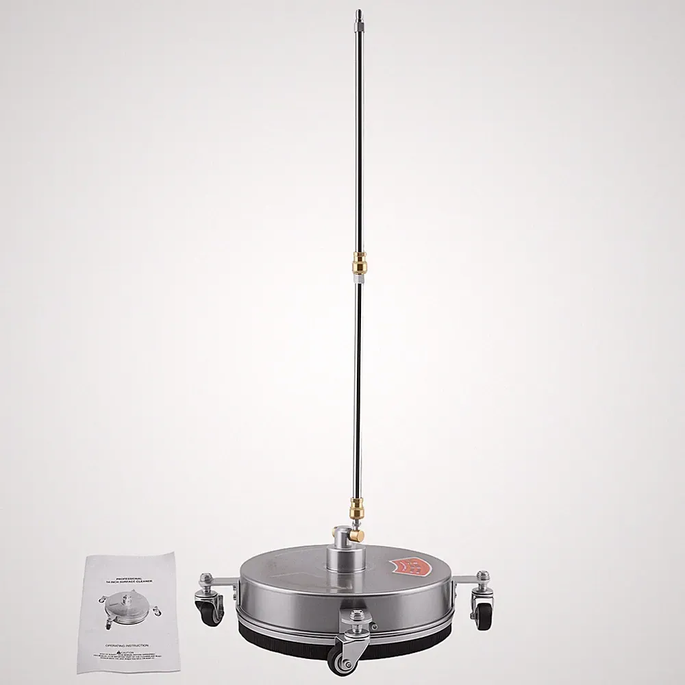 14" Surface Cleaner Attachment for Pressure Washer 4200PSI w/ Extension Wand