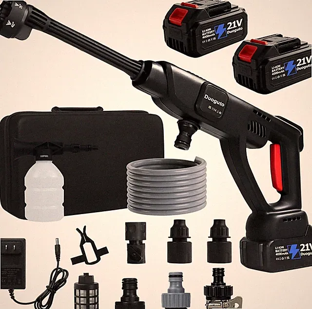 1400 PSI Cordless Pressure Washer with Foam Cannon & 3 Pressure Modes