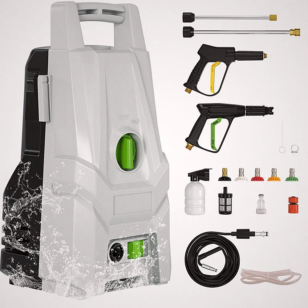 1400W Portable Electric High Pressure Washer 3200PSI Max 1.8GPM Power Washer L3