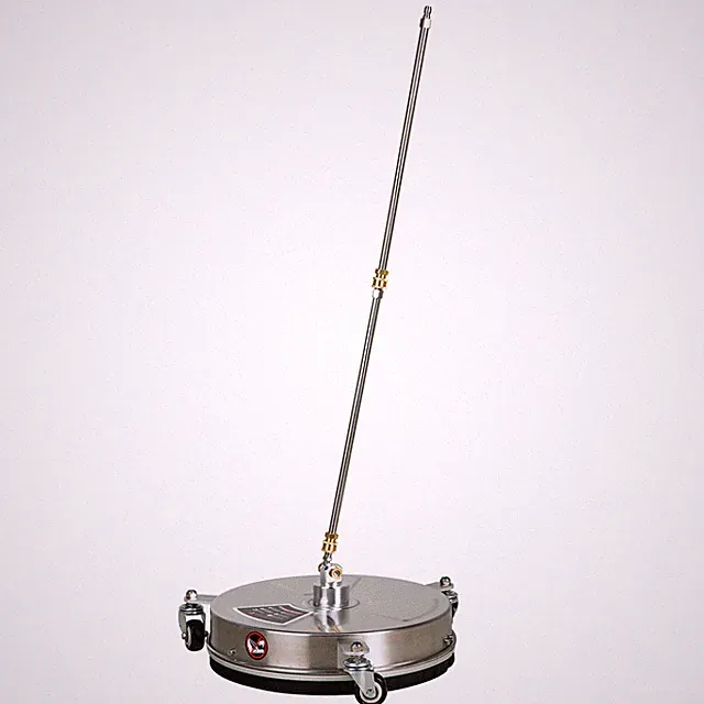 15" Pressure Washer Pump Surface Cleaner 4000 PSI 2 Extension Wands 3 Wheels