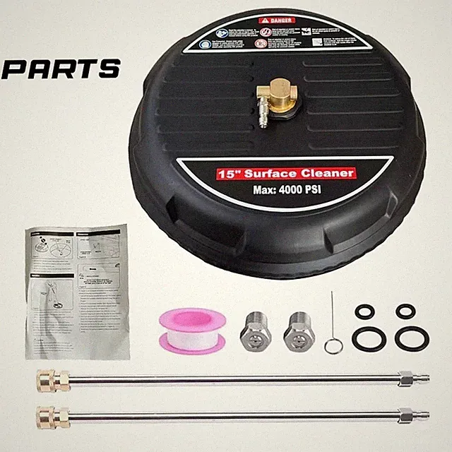 15" Pressure Washer Surface Cleaner, 4000PSI Power Washer,No assembly required y