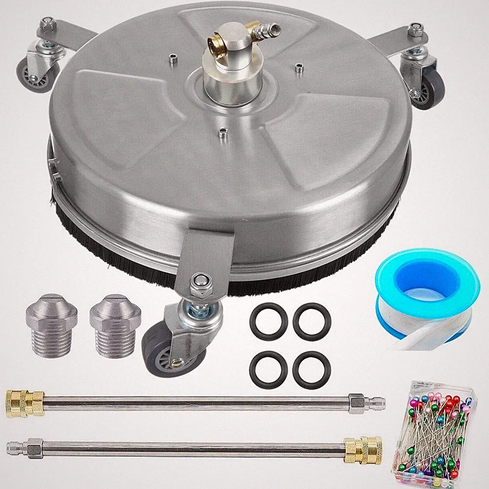 15" Pressure Washer Surface Cleaner Pressure Washer Attachment for Driveways 400