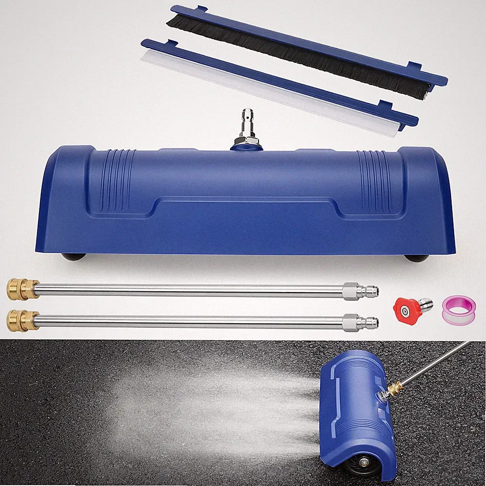 15" Pressure Washer Surface Cleaner - Stainless Steel Surface Cleaner for Pre...
