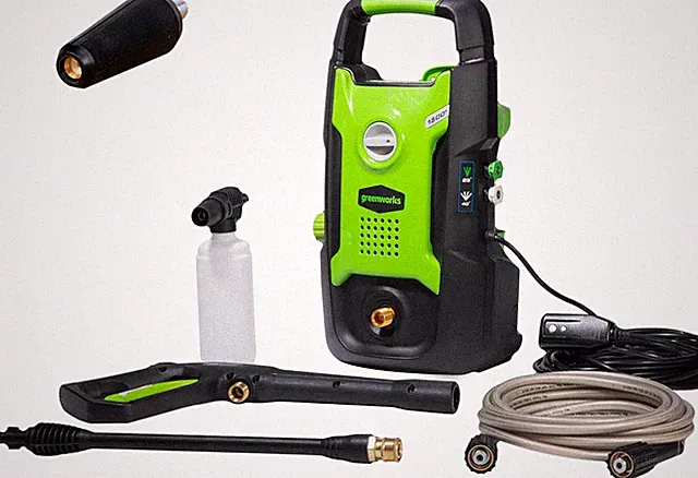 1500 PSI Portable Pressure Washer with Turbo Nozzle - GPW1501