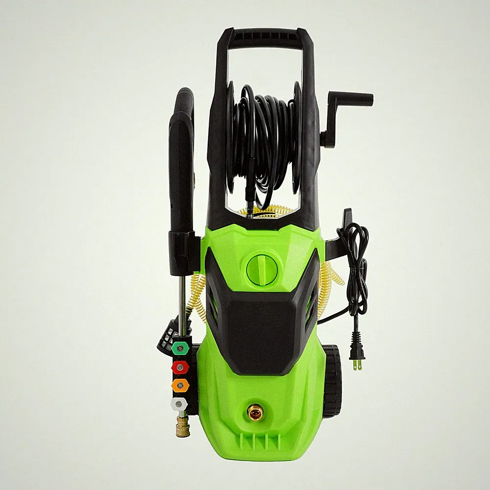 1500W Electric Pressure Washer 5000PSI 4 Quick Connect Nozzles & Foam Cannon