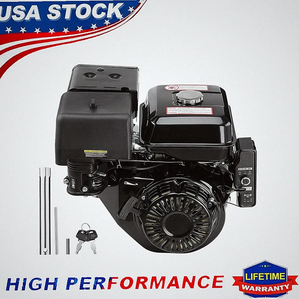 15HP Gasoline Motor for Pressure Washer Pump Gokart 4 Stroke OHV Electric Start