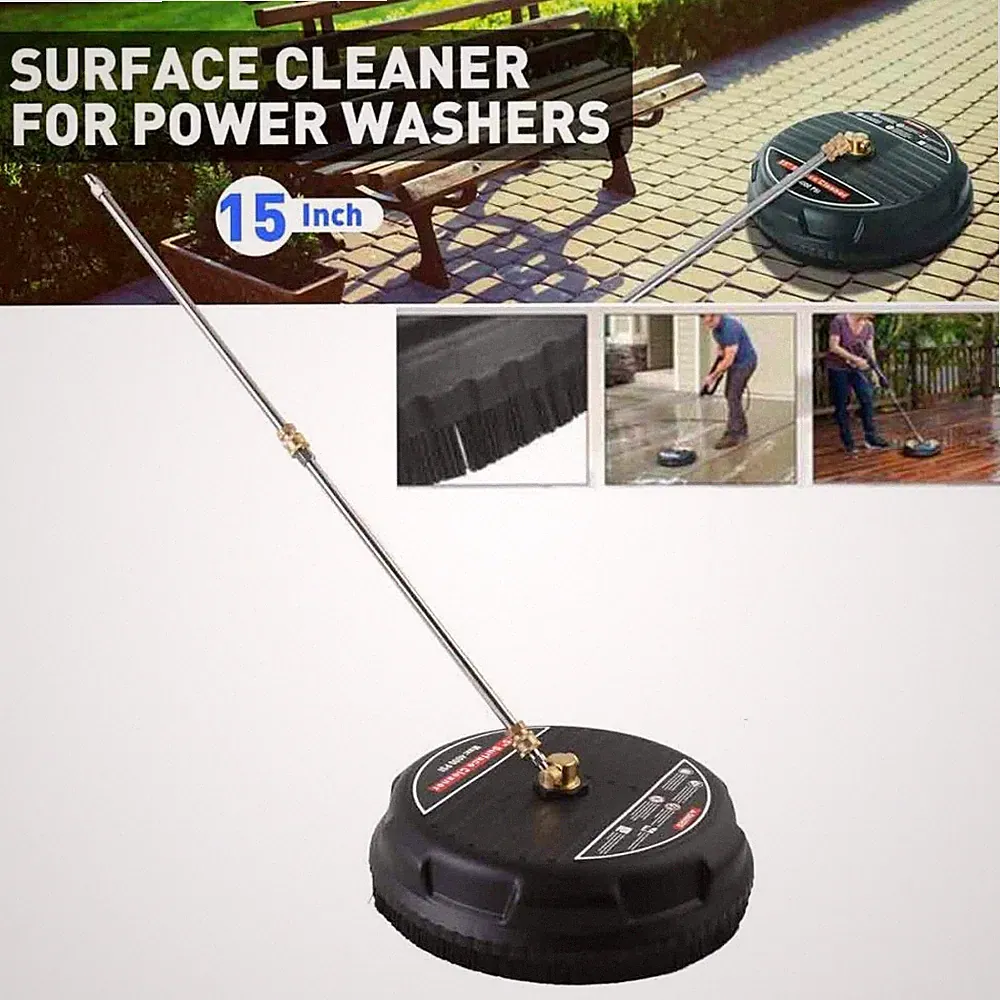 15inch Pressure Washer Surface Cleaner Pressure Washer Attachment for Driveways