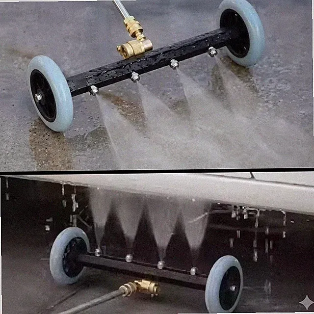 16/24/39" Pressure Washer Undercarriage Cleaner 4000 PSI Under Car Water Broom