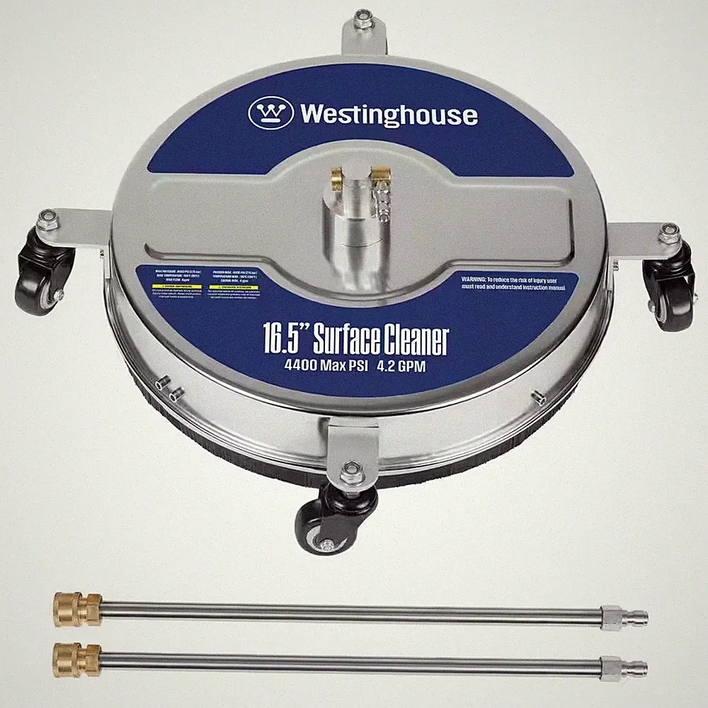 16.5 In. 4400 PSI Stainless Steel Pressure Washer Surface Cleaner