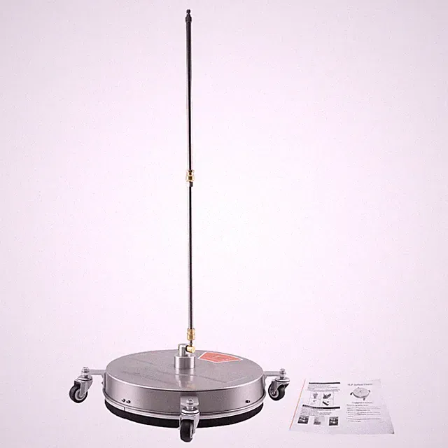 16.5" Pressure Washer Surface Cleaner 4200 PSI with 2Pcs Extension Wands