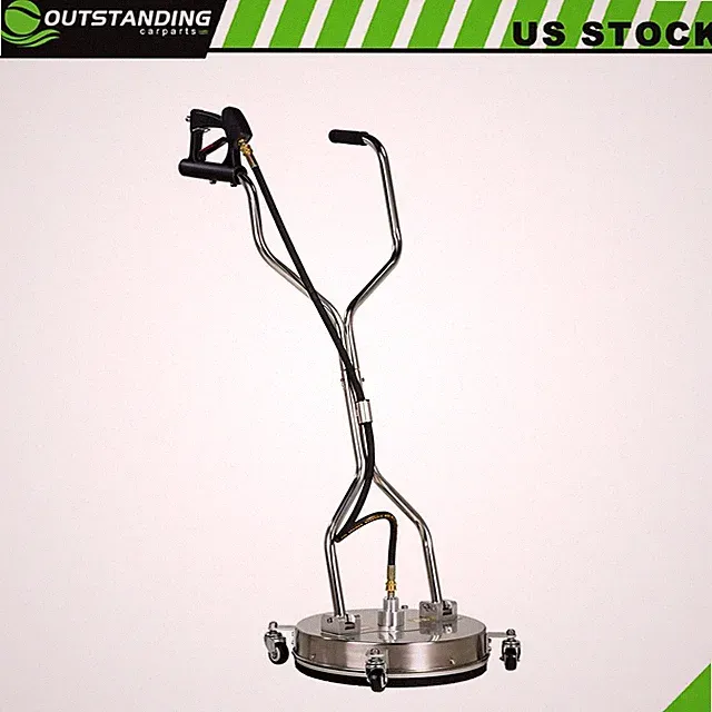 16.5" Pressure Washer Surface Cleaner W/ Handles & 4 Spinner Wheels