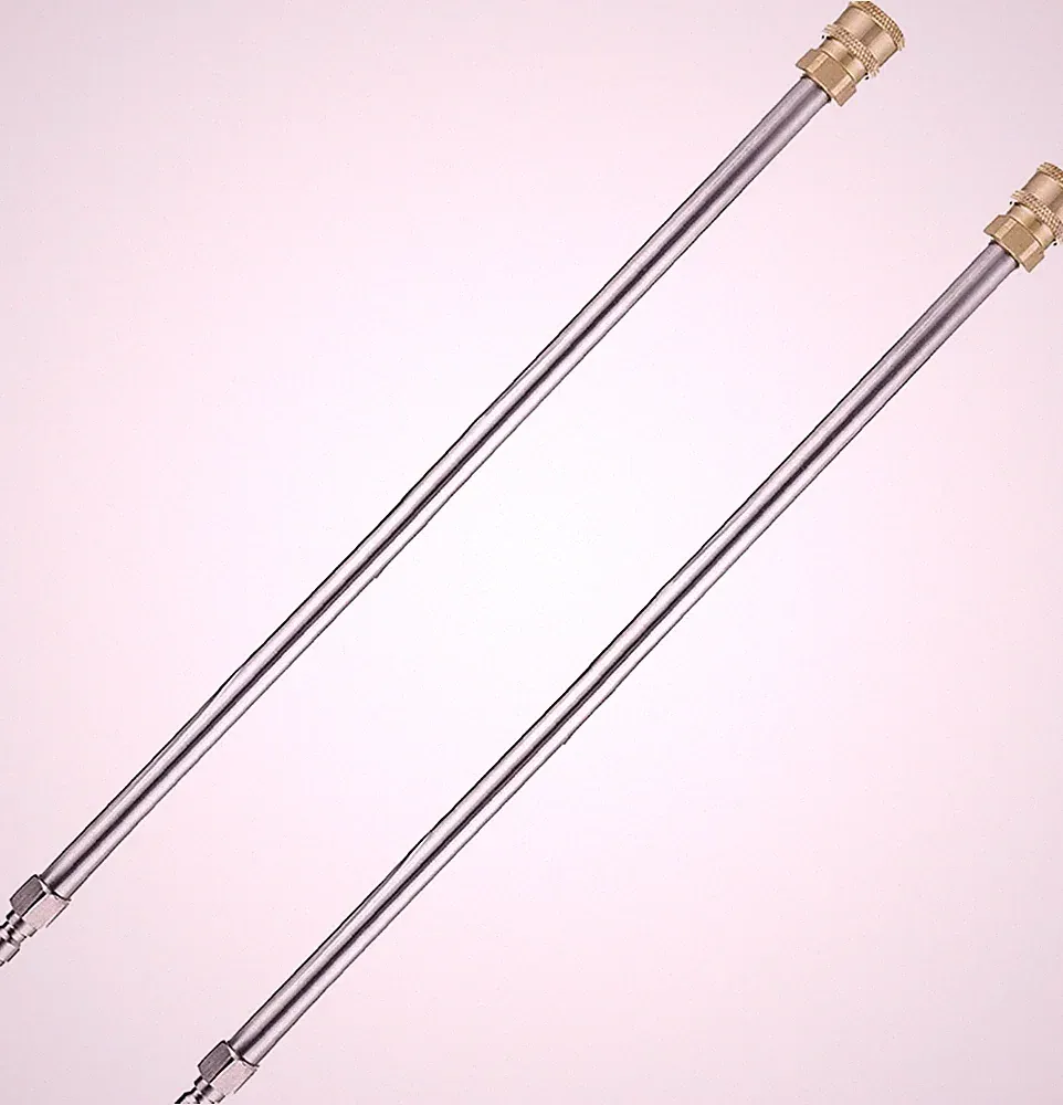 16-Inch Pressure Washer Extension Wand Stainless Steel Cleaning Tool