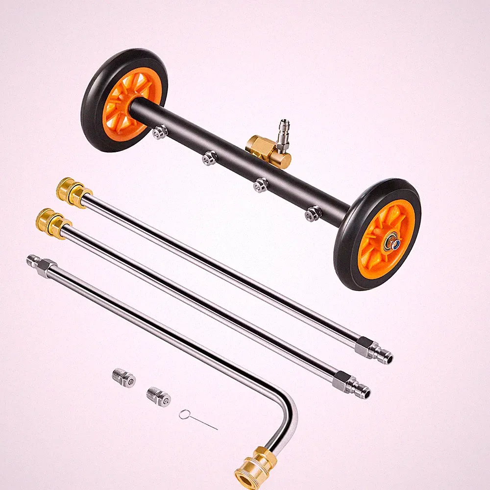 16" Undercarriage Pressure Washer, Maximum 4000 PSI, Gear with Angle Modificati