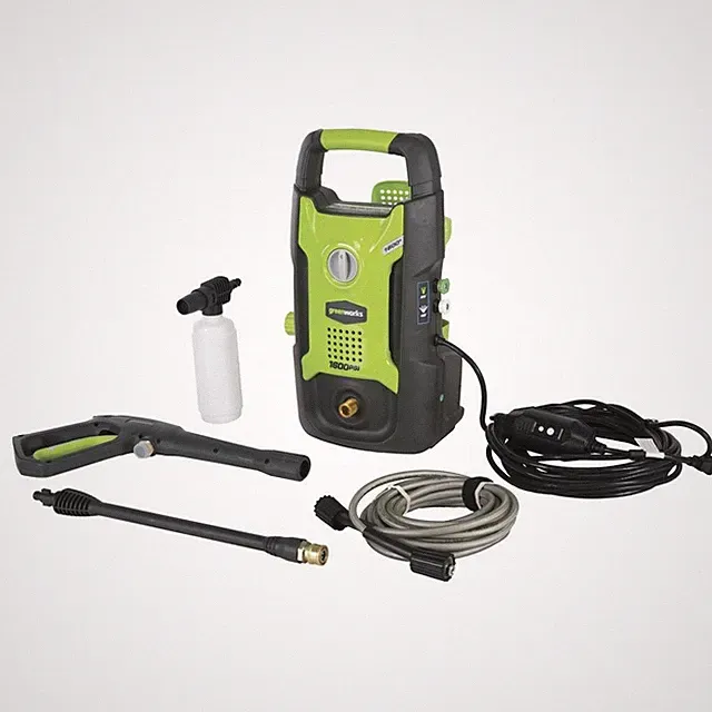 1600 PSI 1.2 GPM 13 Amp Corded Electric Pressure Washer Portable Deck Cleaner