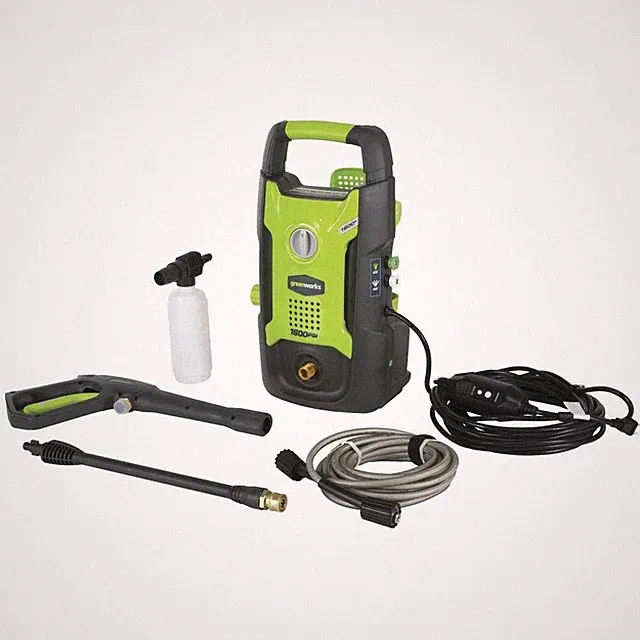 1600 PSI 1.2 GPM 13Amp Corded Electric Pressure Washer Light Duty Car Cleaner