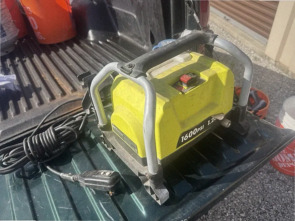 1600 Psi Power Washer Ryobi