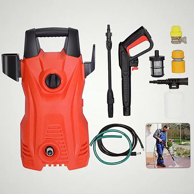 1740 PSI Electric High Pressure Washer Adjustable Nozzle for Car Patio Driveway