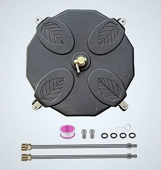 18 In Pressure Washer Surface Cleaner 4000PSI Power Washer Attachment for Deck