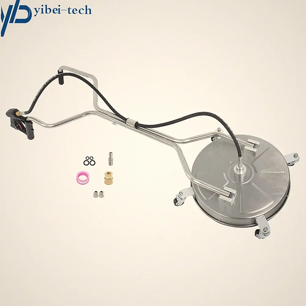18 Inch 6000 PSI Pressure Washer Surface Cleaner Dual Handle Quick Connect