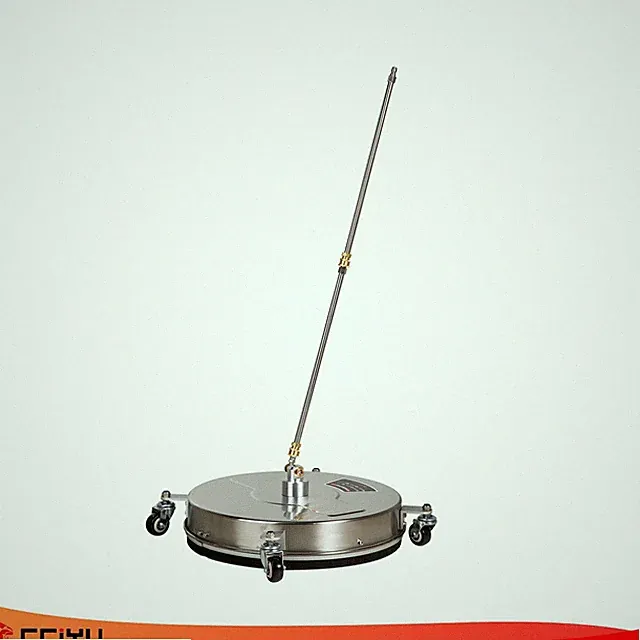 18" Pressure Washer Surface Cleaner & 4 Wheels Stainless Steel Housing