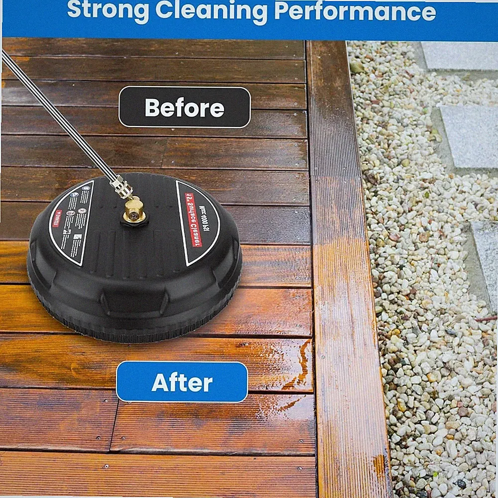 18" Pressure Washer Surface Cleaner, 4200PSI Power Washer 8GPM