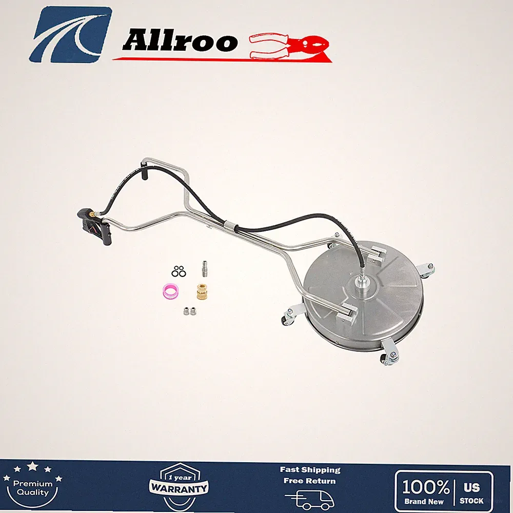18" Pressure Washer Surface Cleaner 6000PSI Dual Handle Quick Connect
