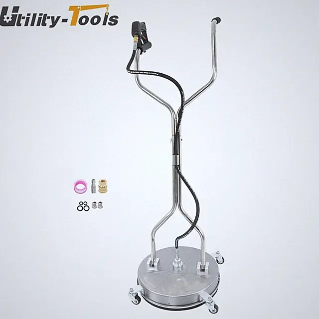 18" Pressure Washer Surface Cleaner 6000PSI Pressure Dual Handle Quick Connect