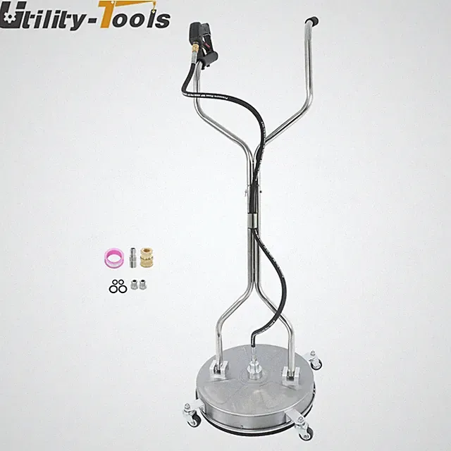 18" Pressure Washer Surface Cleaner 6000PSI Pressure Dual Handle Quick Connect