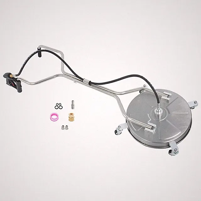 18" Pressure Washer Surface Cleaner Dual Handle 6000PSI for Patio, Deck Cleaning
