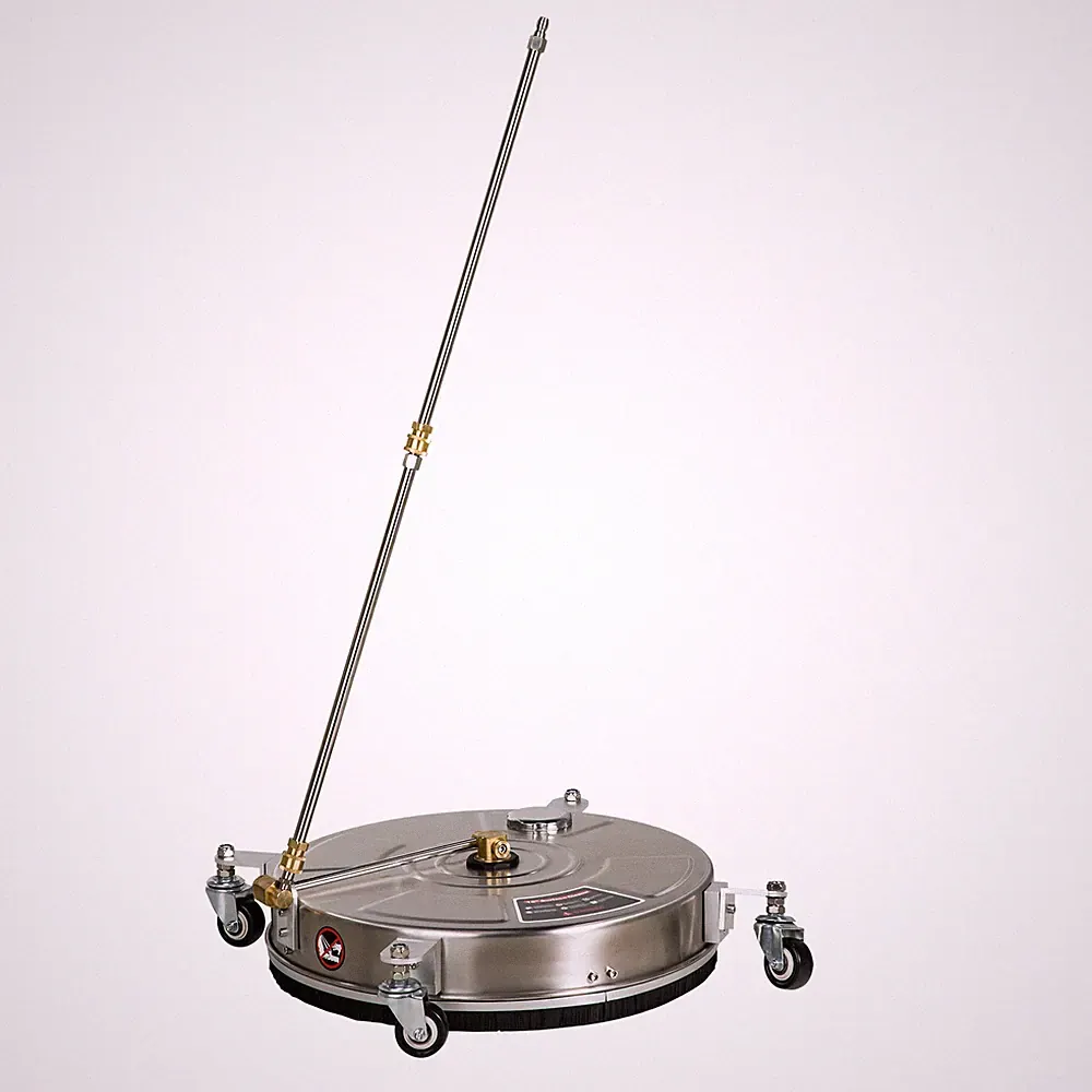 18" Pressure Washer Surface Cleaner w/ Wheels 4000 PSI + 2 Extension Wand