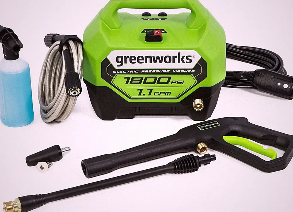 1800 PSI Electric Pressure Washer Greenworks