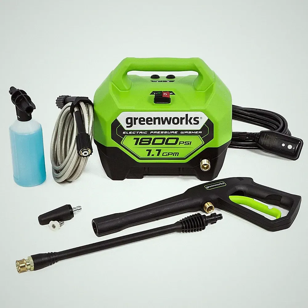 1800 PSI Electric Pressure Washer Greenworks