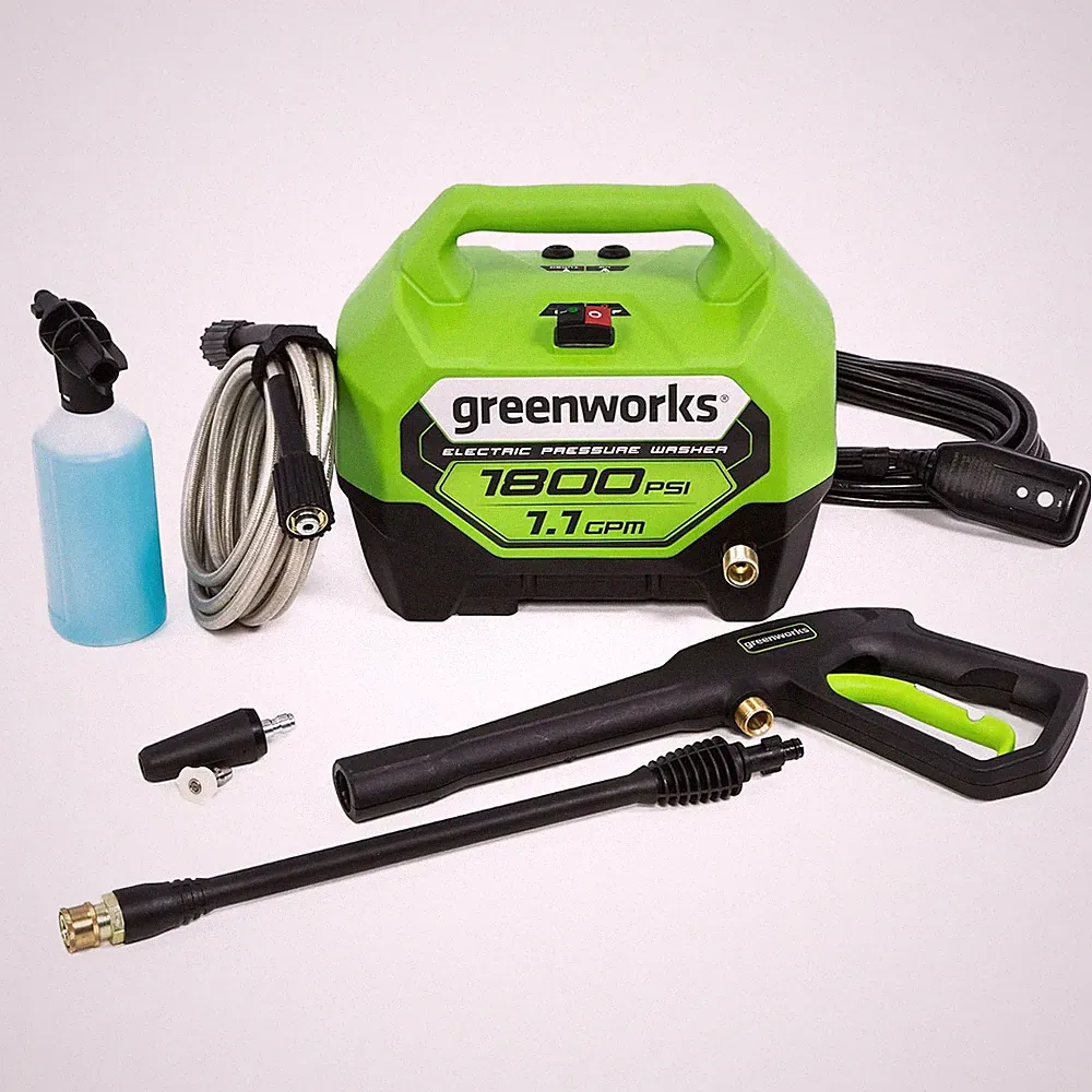 1800 PSI Electric Pressure Washer Greenworks