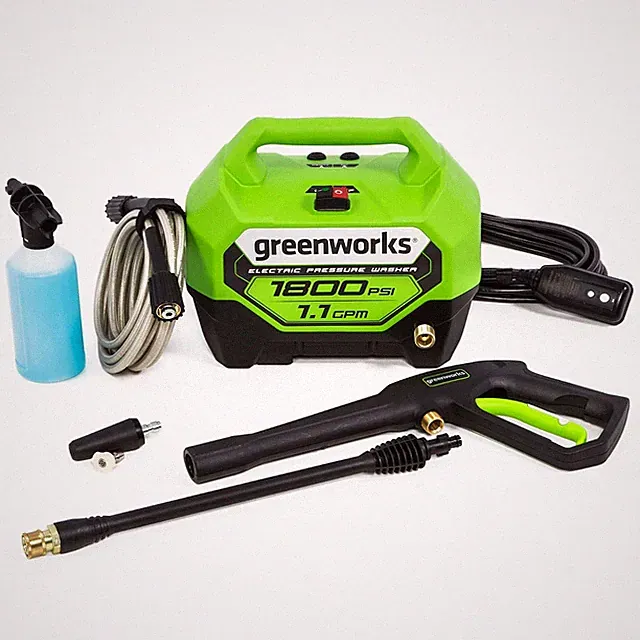1800 PSI Electric Pressure Washer Greenworks