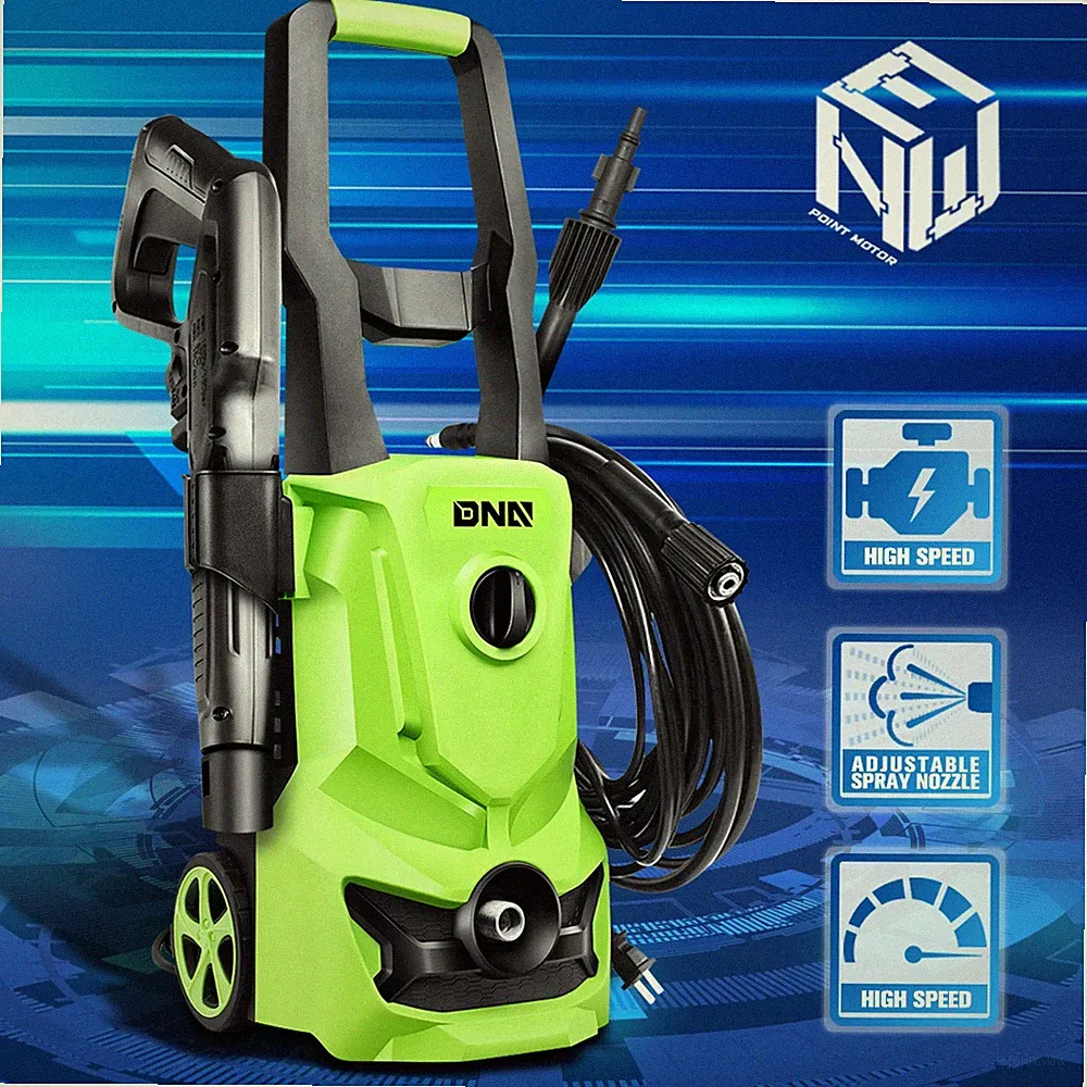 1813 PSI 1.45 GPM High-Pressure Electric Power Cleaner Car Washer Machine Green