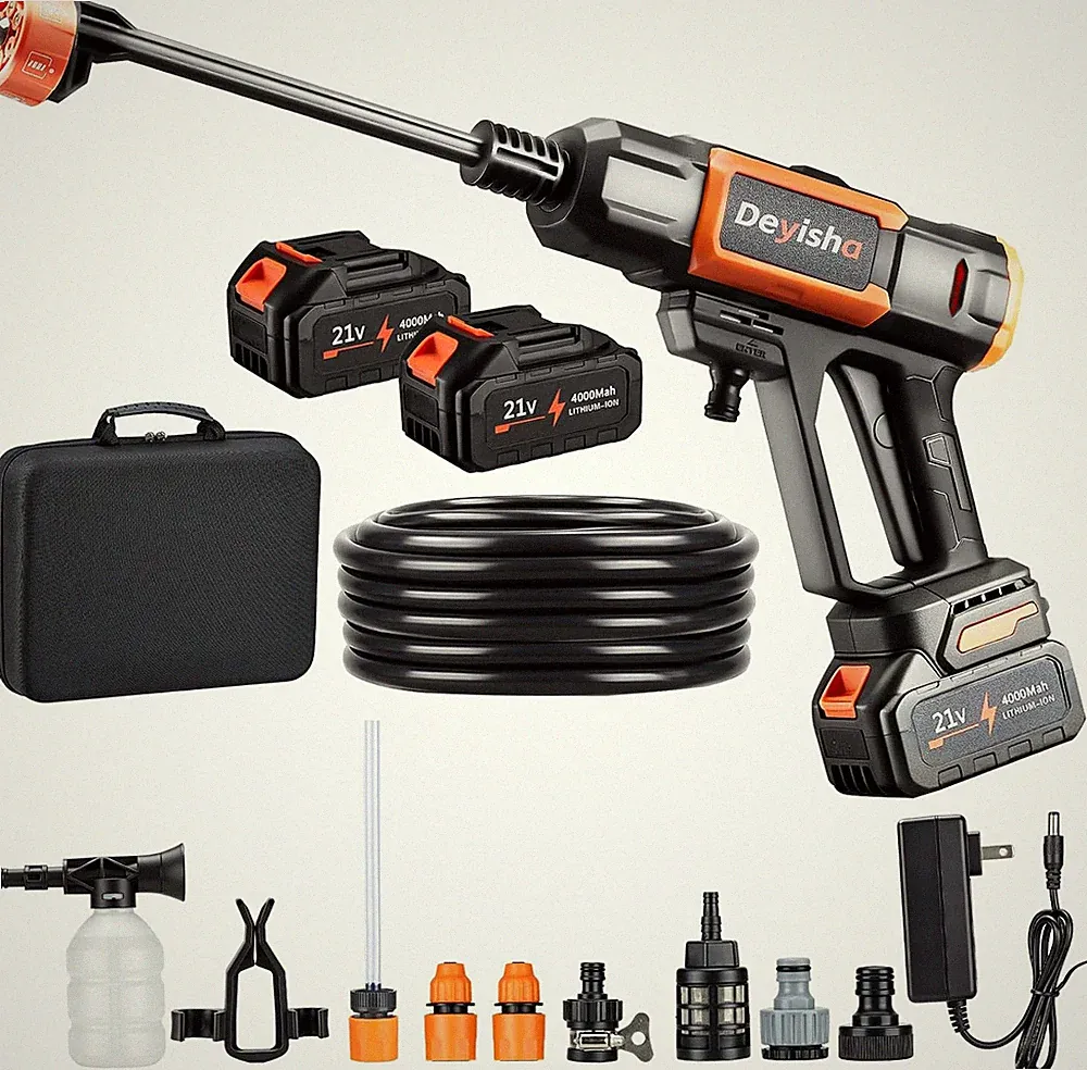 1850 PSI Upgraded Cordless Washer with Brushless Motor