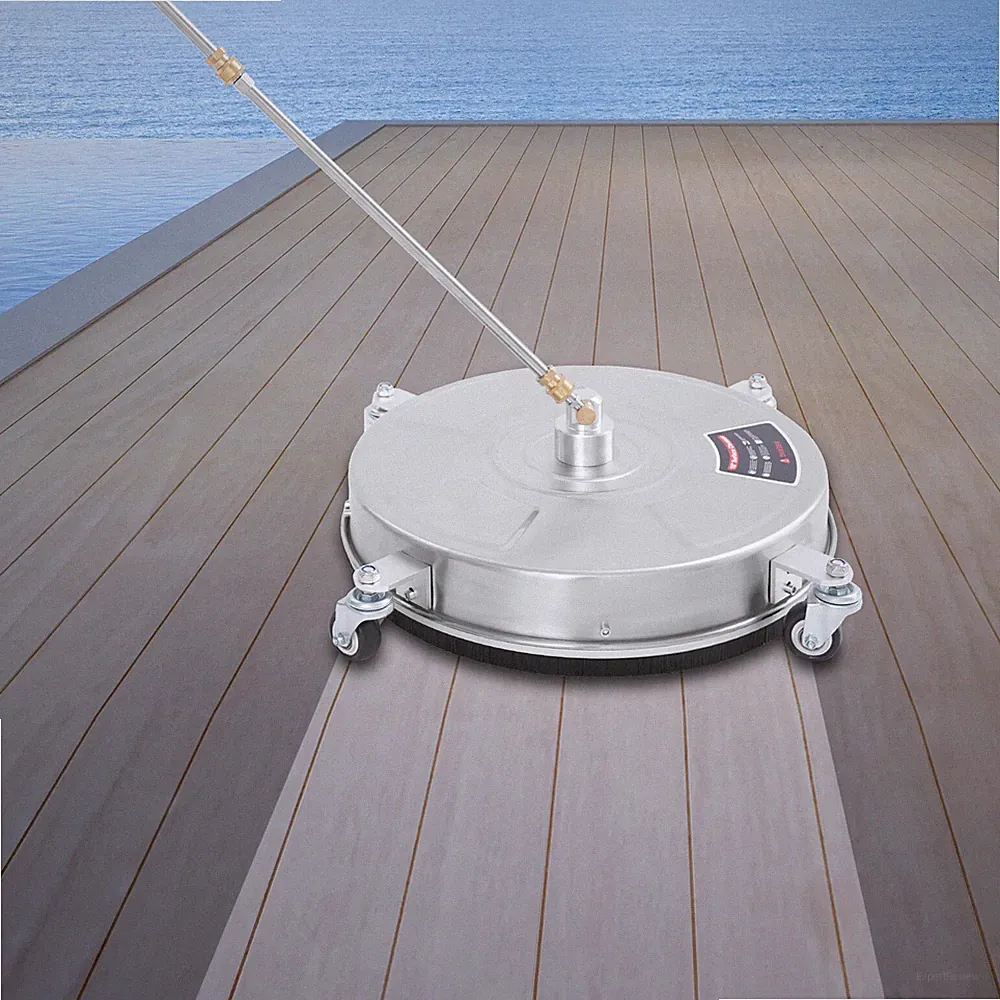 18inch Pressure Washer Surface Cleaner Power Washer W/Nozzles For Driveways Deck